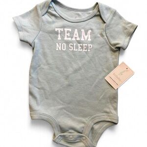 !Kids 3/$10 Bundle! NWT Team No Sleep Baby Onesie